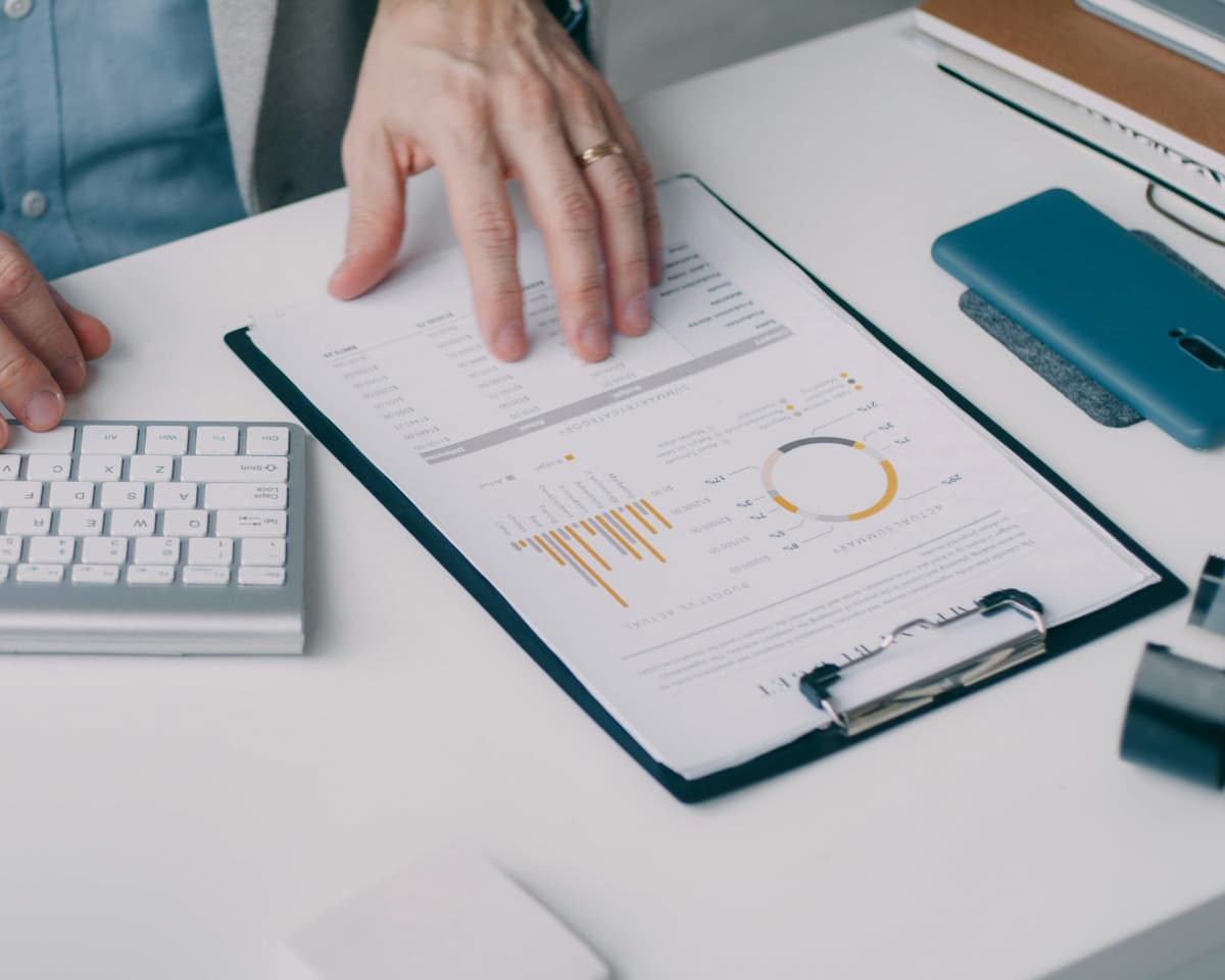 Practice revenue report reviewed during a billing audit